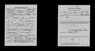 1917 Draft Card Wallace Brooks