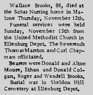 1970 Obituary Wallace Brooks