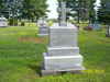 Headstone Joseph Babbie Emma Vachereau