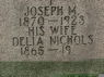 Patnode Nichols Headstone